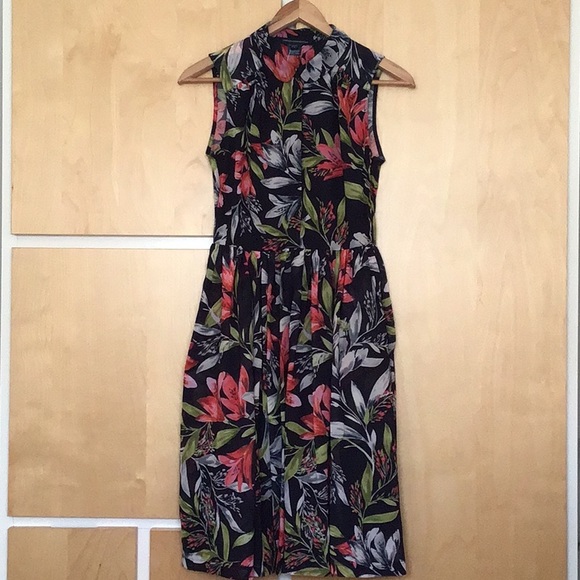 FRENCH CONNECTION Cadencia Drape Dress 4 - Picture 5 of 13